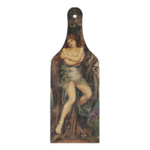 Tabla De Cortar La Dríada (Ninfa del Árbol) (por Evelyn De Morgan)