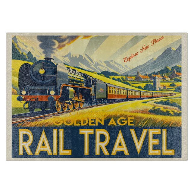 Tabla De Cortar La Edad de Oro - Bordeada (Anverso)