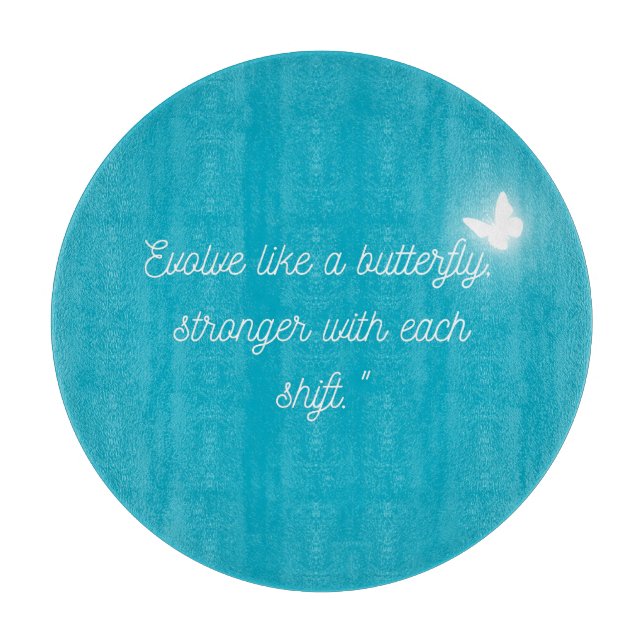 Tabla De Cortar La evolución de la mariposa (Anverso)