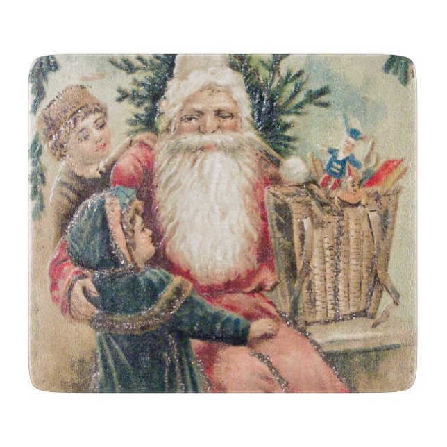 Tabla De Cortar La Feliz Navidad de Santa María (Anverso)