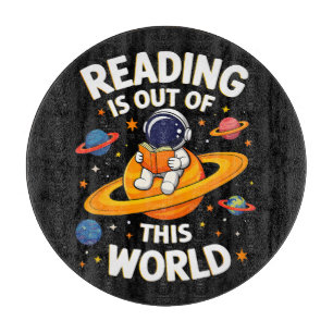 Tabla De Cortar La lectura está fuera de este mundo