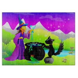 Tabla De Cortar La magia de la bruja