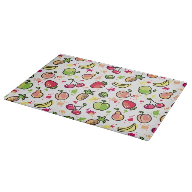Tabla De Cortar la mano dibujada da fruto modelo (Borde)