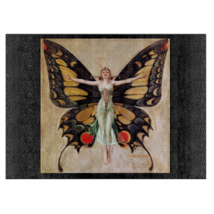 Tabla De Cortar La metamorfosis de la chica flapper a mariposa 192