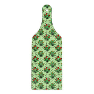 Tabla De Cortar La primavera bonita del vintage florece el modelo