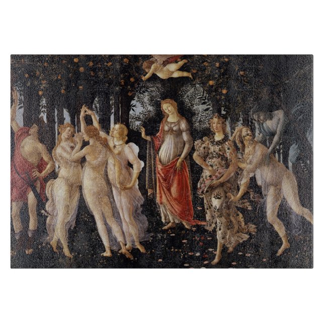 Tabla De Cortar La Primavera de Sandro Botticelli (Anverso)