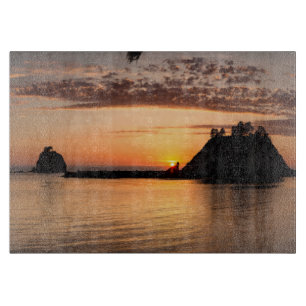 Tabla De Cortar La Push, Washington. Panorama