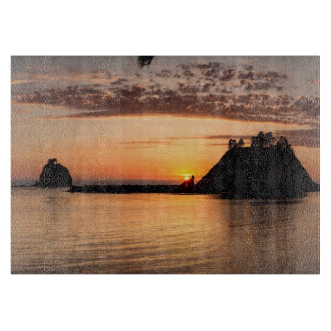 Tabla De Cortar La Push, Washington. Panorama (Anverso)
