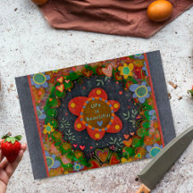 La vida inspiradora es hermosa cita floral