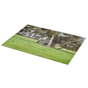 Tabla De Cortar La vieja choza de madera