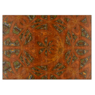 Tabla De Cortar Laberinto de Arte Abstracto