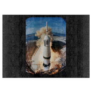 Tabla De Cortar Lanzamiento del cohete Saturn V 1969 Nave espacial