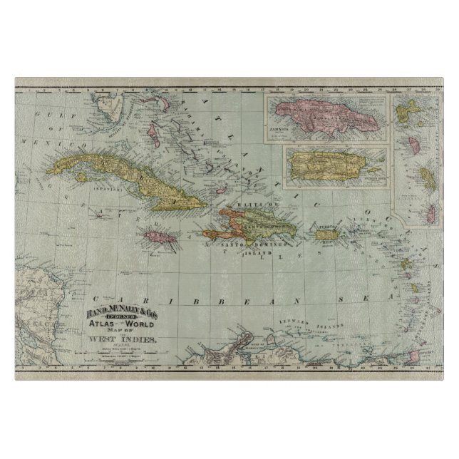 Tabla De Cortar Las Antillas 11 (Anverso)