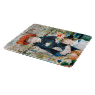 Tabla De Cortar Las dos hermanas, en la terraza Auguste Renoir