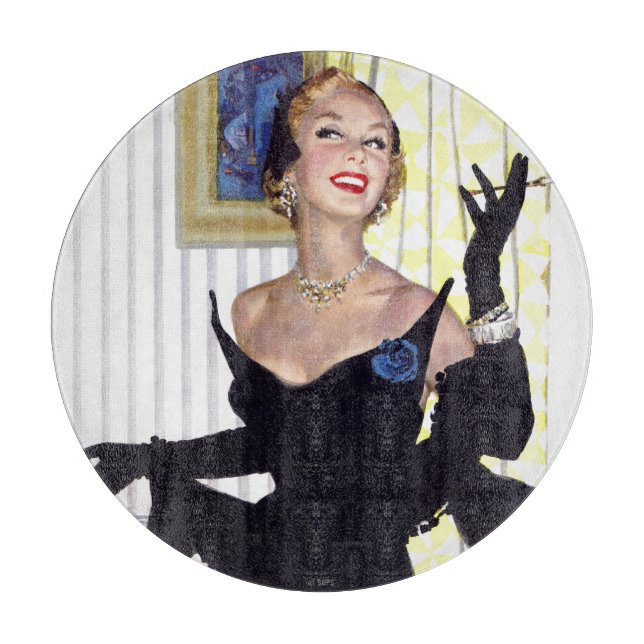 Tabla De Cortar Las mujeres inteligentes también son peligrosas (Anverso)