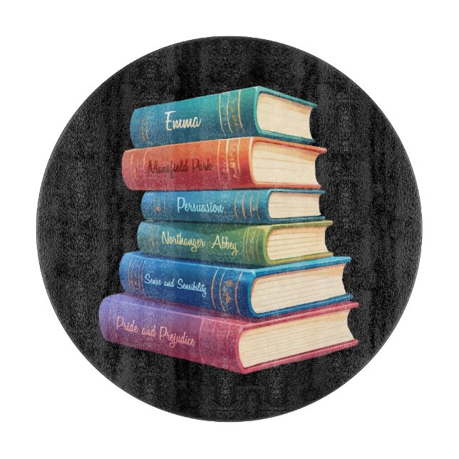 Tabla De Cortar Las novelas VIII de Jane Austen (Anverso)
