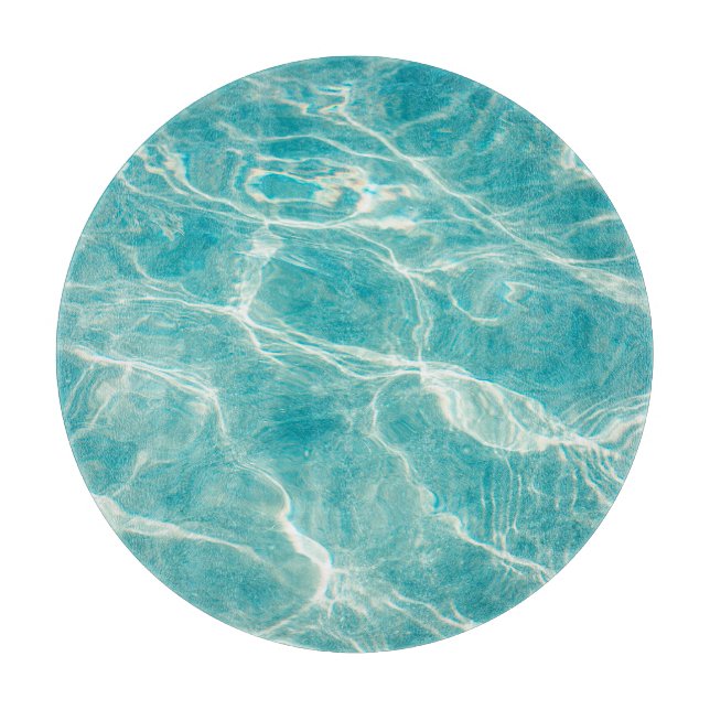 Tabla De Cortar las olas del mar (Anverso)