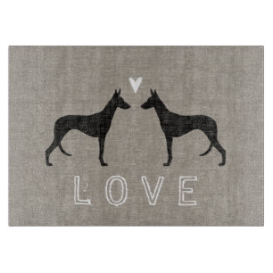 Tabla De Cortar Las siluetas encerradas en Ibiza aman