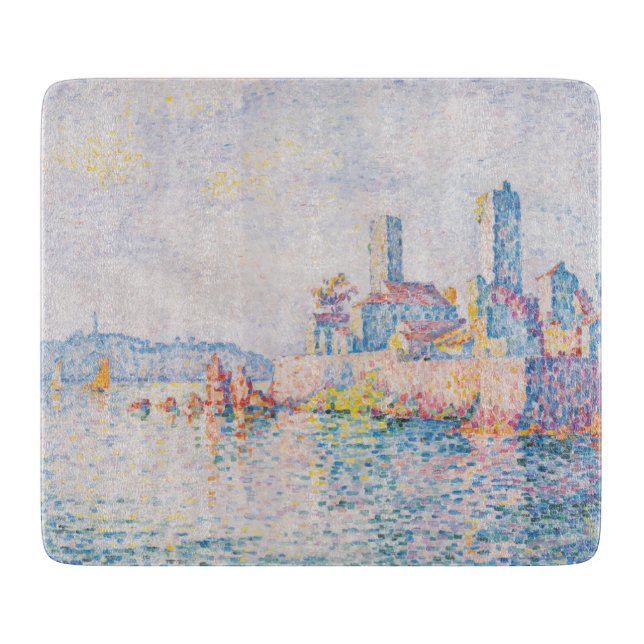 Tabla De Cortar Las Torres de Antibes (de Paul Signac) (Anverso)