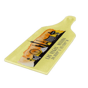 Tabla De Cortar Latitud del Skyline de Las Vegas