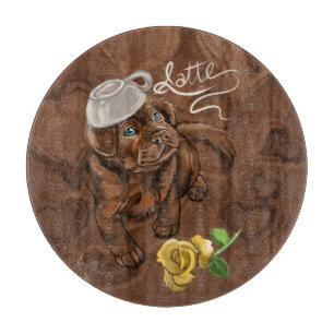 Tabla De Cortar Latte de Chocolate Lab