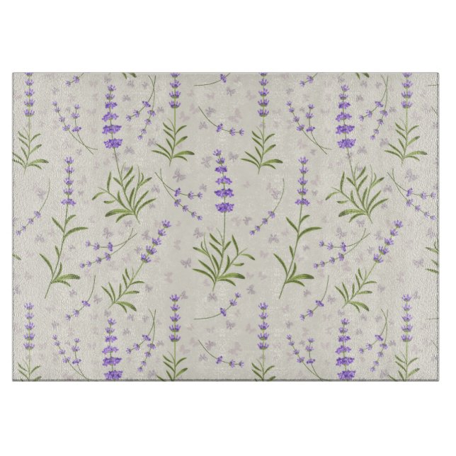 Tabla De Cortar Lavanda (Anverso)