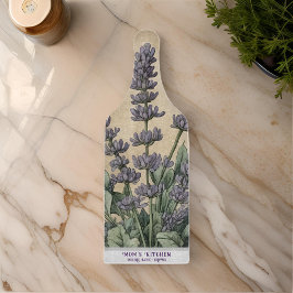 Tabla De Cortar Lavanda de inspiración vintage Paddle Apothecary