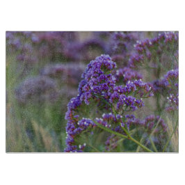 Tabla De Cortar Lavanda junto al océano