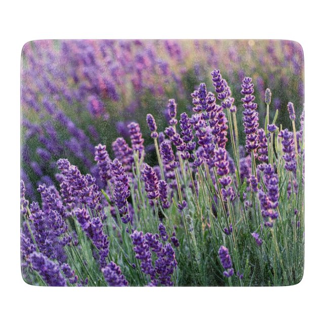 Tabla De Cortar Lavanda lúcida (Anverso)