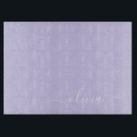Tabla De Cortar Lavender Purple Modern Script Girly Monograma Nomb<br><div class="desc">Cubierta de nombres de monograma de escritura simple morada de lavanda. Esto hace que la graduación perfecta, el cumpleaños, el boda, la ducha de novia, el aniversario, la ducha de bebé o la fiesta de soltera sea un regalo para alguien que ama el lujo glam y los estilos de moda....</div>