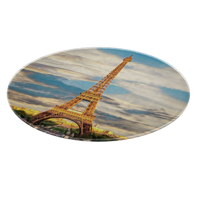 Tabla De Cortar ldp TOUR EIFFEL - París - vista - (Borde)