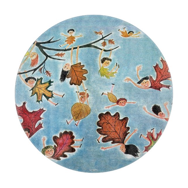 Tabla De Cortar Leaf Kids (Anverso)