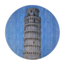 Tabla De Cortar Leaning Tower at Dusk