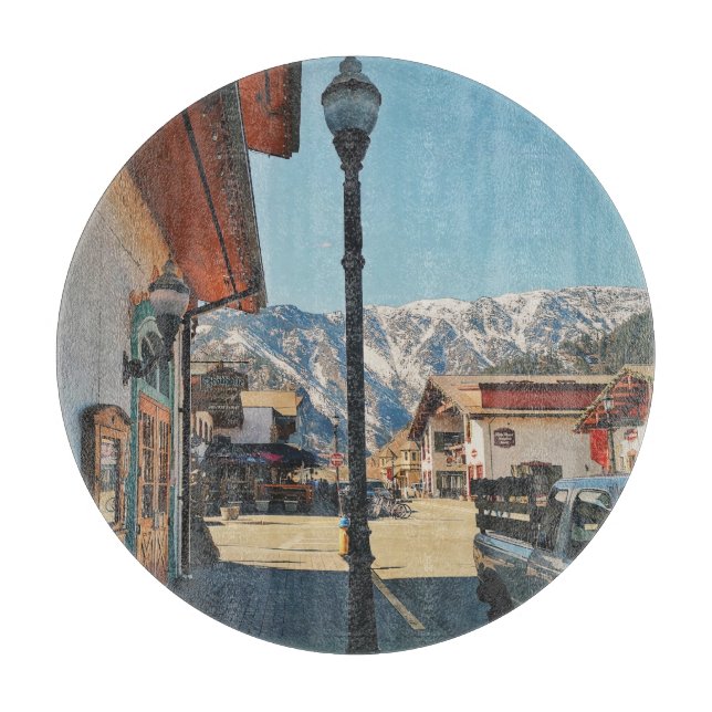 Tabla De Cortar Leavenworth - Washington  (Anverso)