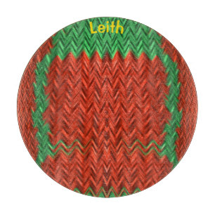 Tabla De Cortar LEITH ~ NAVIDADES diseño fractal original