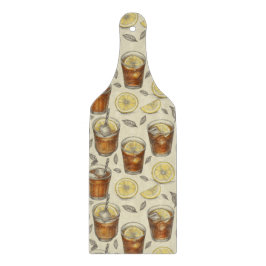 Tabla De Cortar Lemon Iced Tea – Vintage Drink and Lemon Pattern