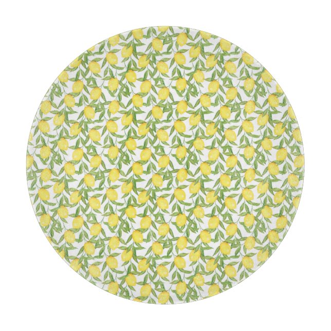 Tabla De Cortar Lemons Cutting Board (Anverso)