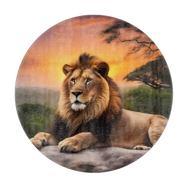 Tabla De Cortar León (Anverso)