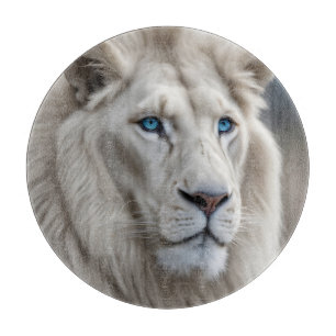 Tabla De Cortar León blanco