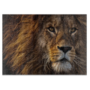 Tabla De Cortar León depredador de león