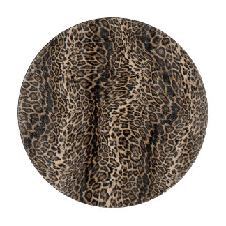 Tabla De Cortar Leopard Elegant print