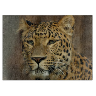 Tabla De Cortar Leopard Lovers Art