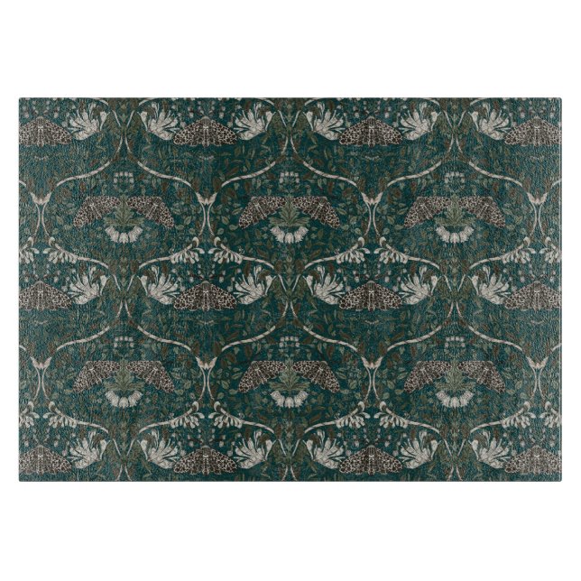 Tabla De Cortar Leopard Moth and Honeysuckle Botanage (Anverso)