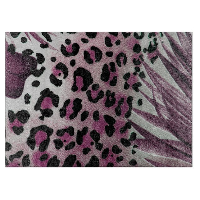 Tabla De Cortar Leopard Spots (Anverso)