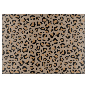Tabla De Cortar Leopardo Print, Leopard Spots, Brown Leopard