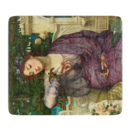 Tabla De Cortar Lesbia y su resplandor (por Edward John Poynter)