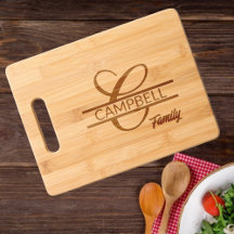 Letra elegante manuscrita C Nombre de familia mono