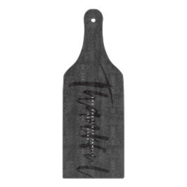 Tabla De Cortar Letras de broche negro de moda agradecida Acción d