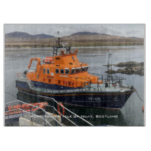 Lifeboat en Port Askaig, Isla de Islay, Escocia