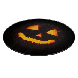 Tabla De Cortar Ligero Jack O Lantern